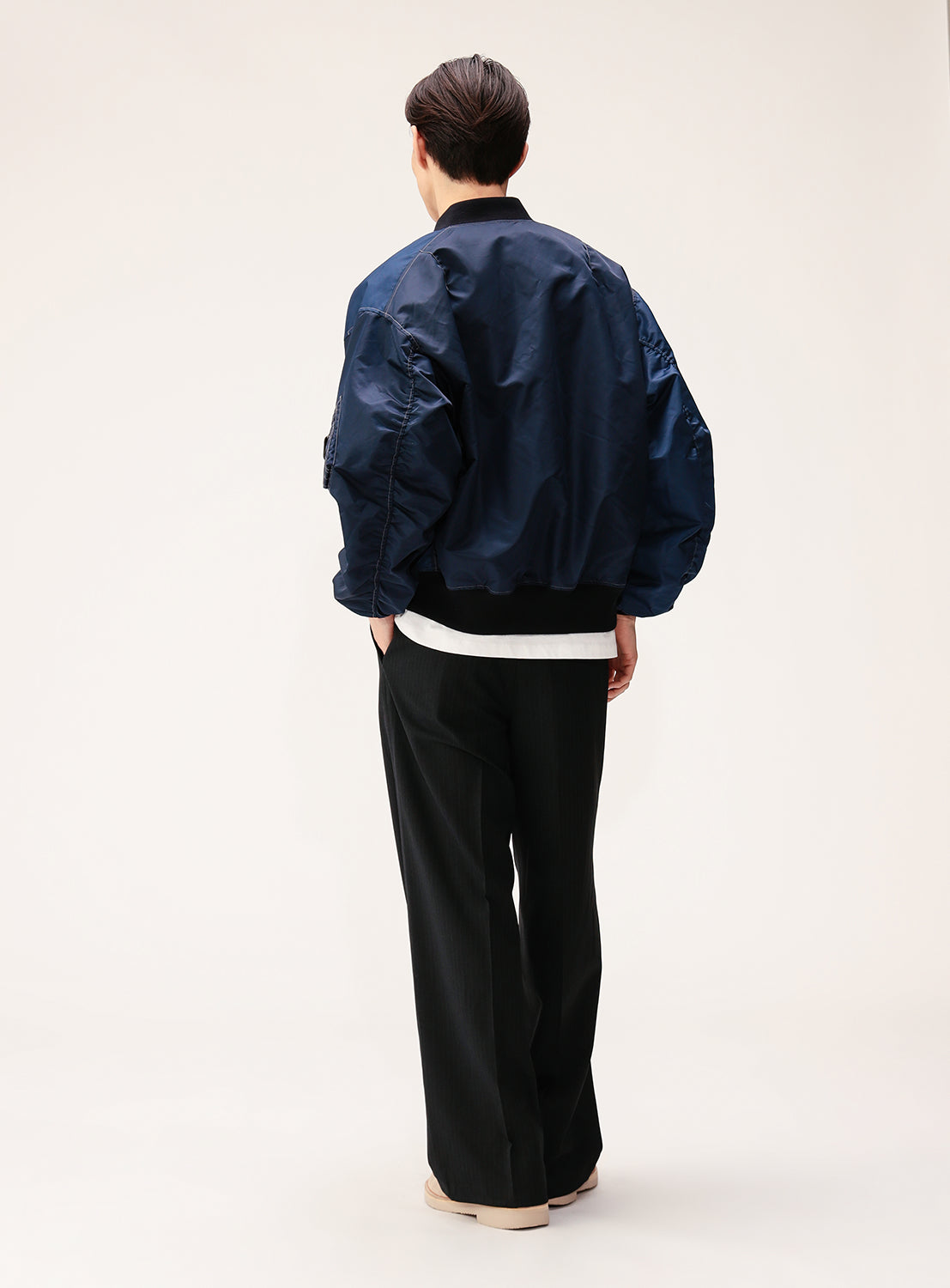 Crazy Pattern Wide Fit MA-1 Jacket