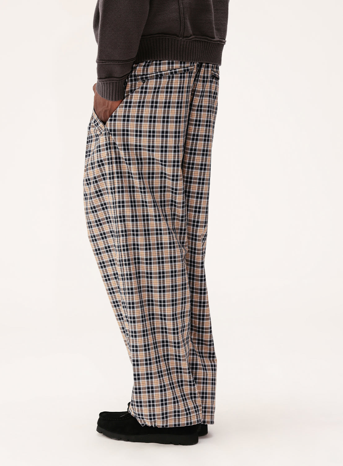 Tartan Plaid Wide Easy Pants