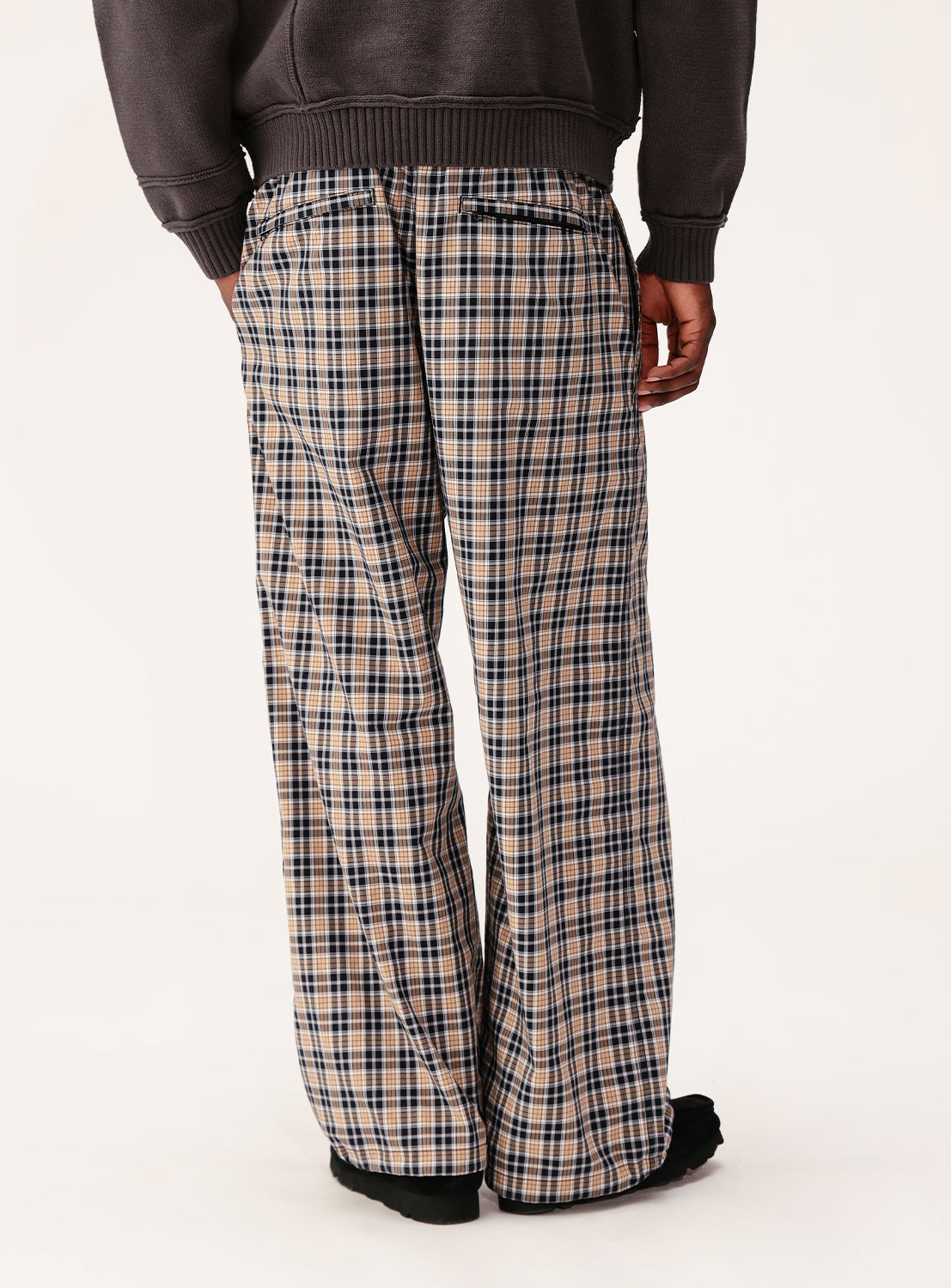 Tartan Plaid Wide Easy Pants