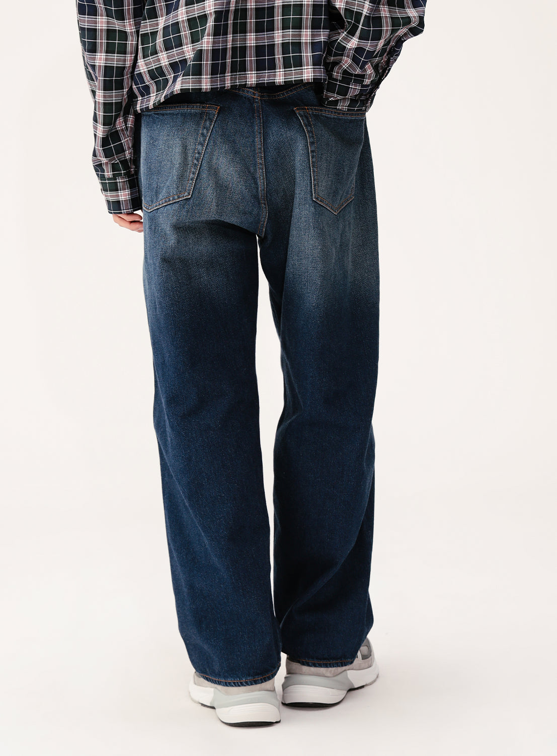 Wide Fit Denim Pants