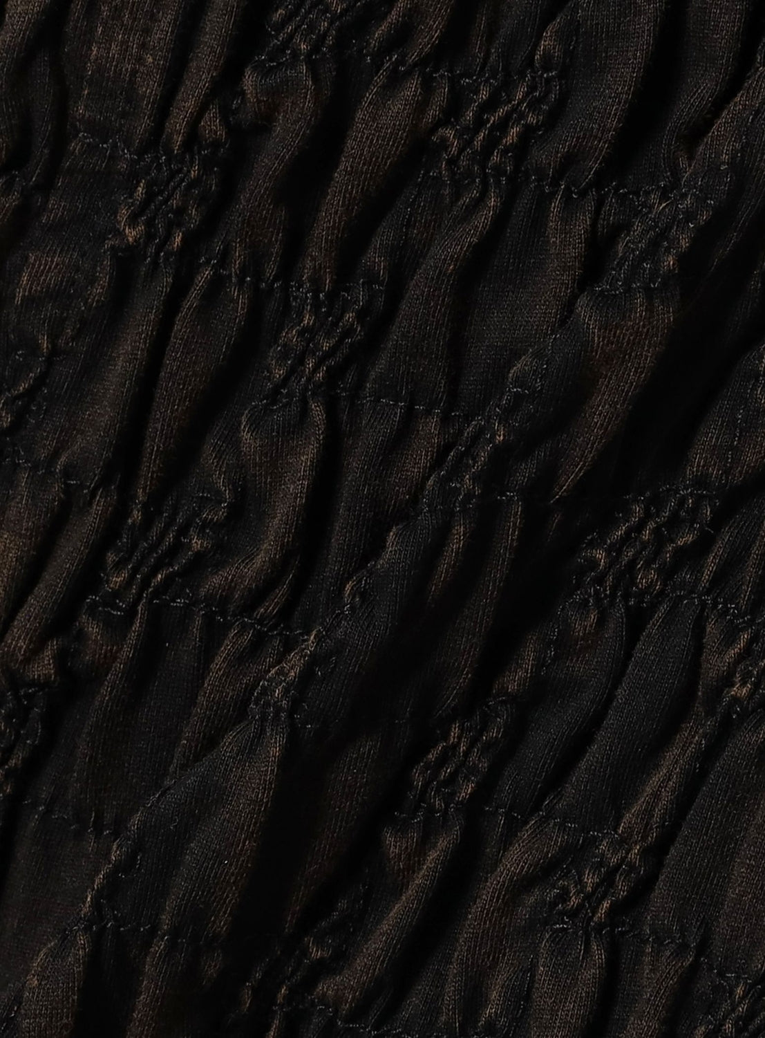 Close-up of black fabric texture