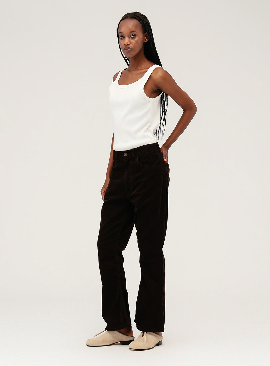 Cord Flare Pants