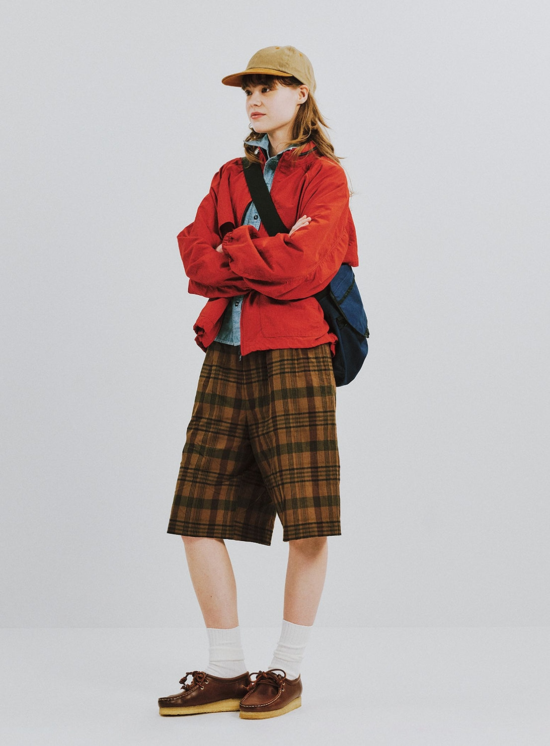 Madras Check Shorts