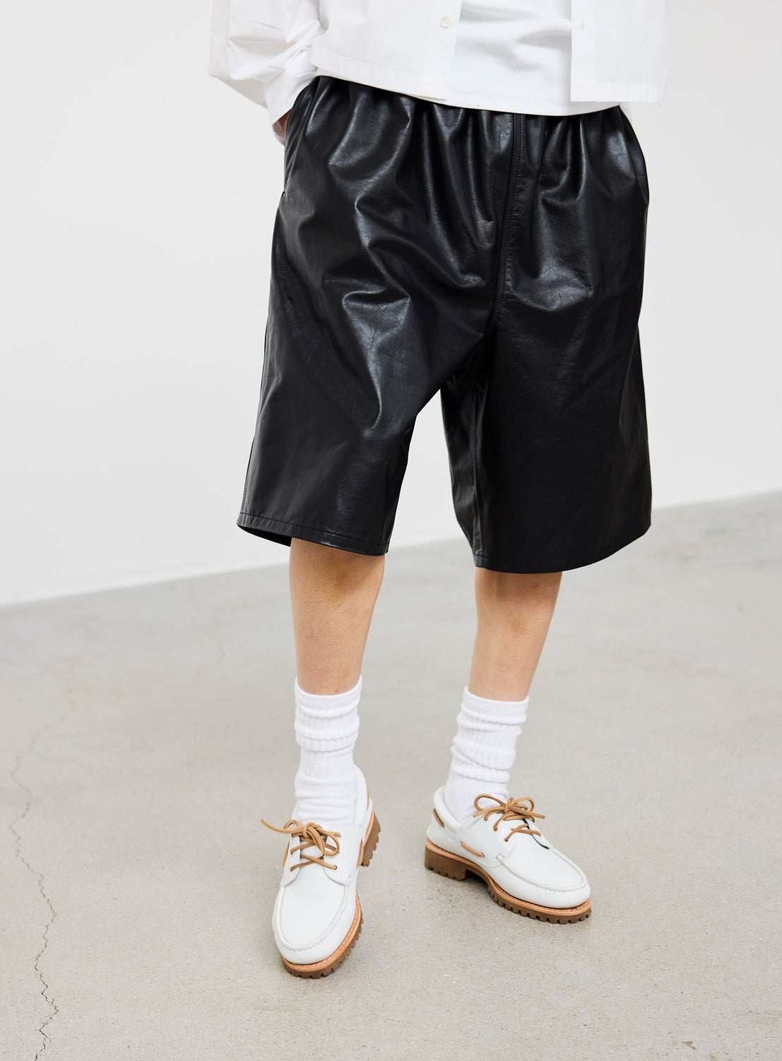 Leather Shorts