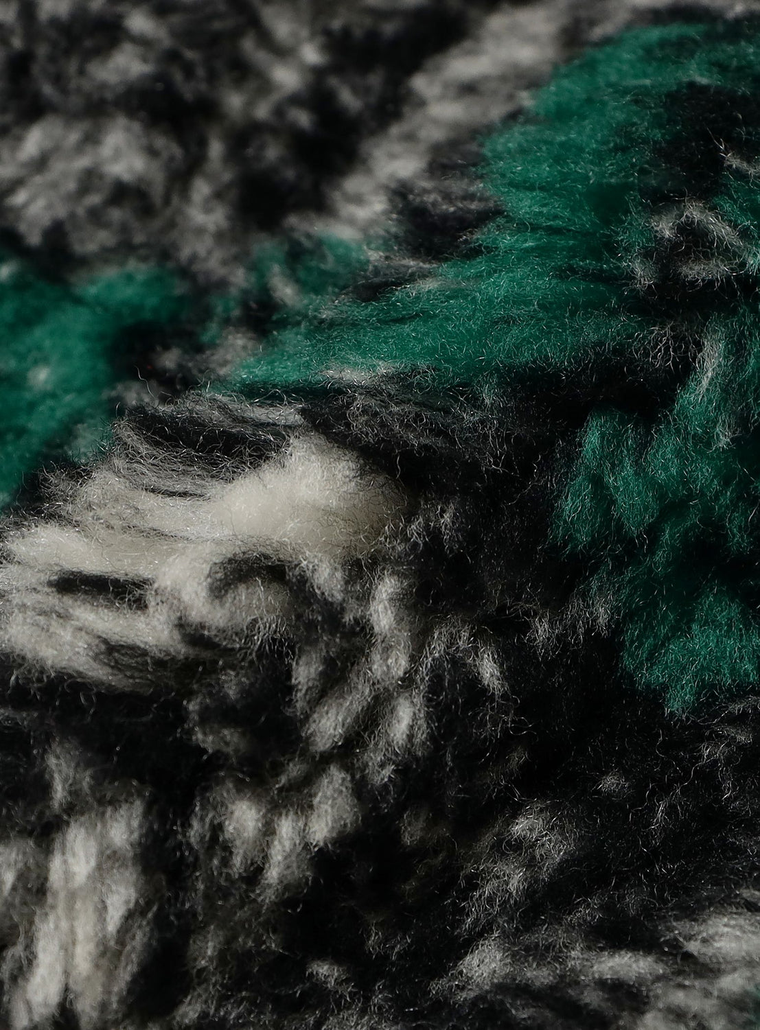 Hooded Artistic Print Jacket