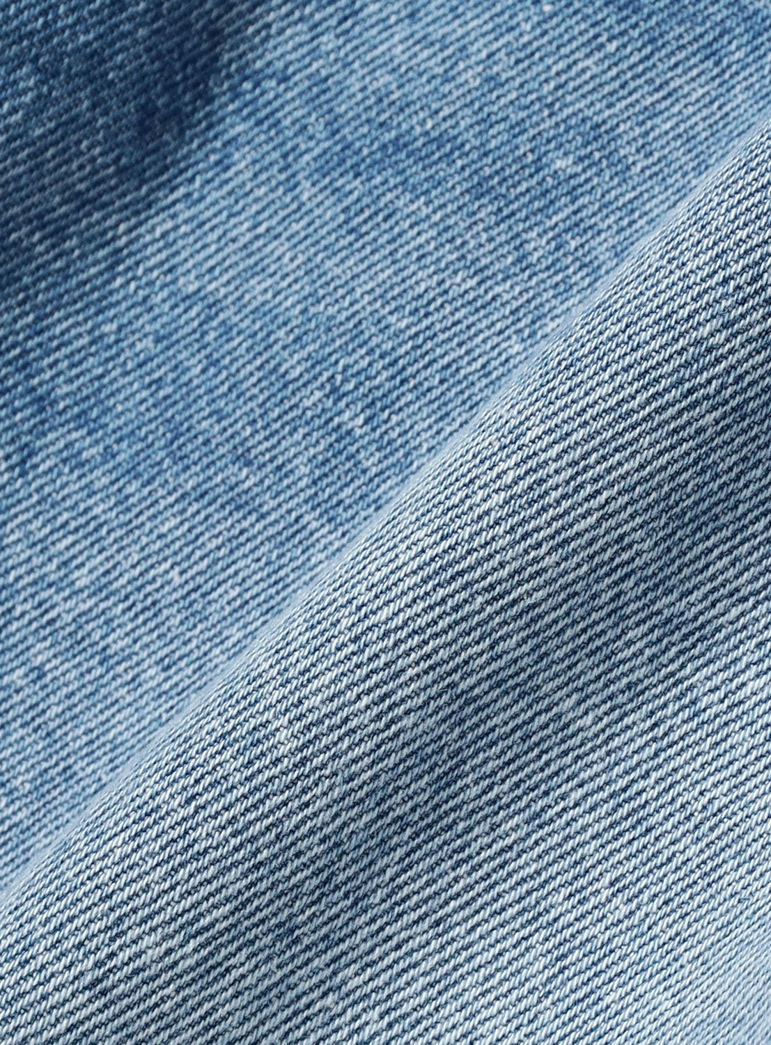 Used Denim Trompe l'oeil Skort