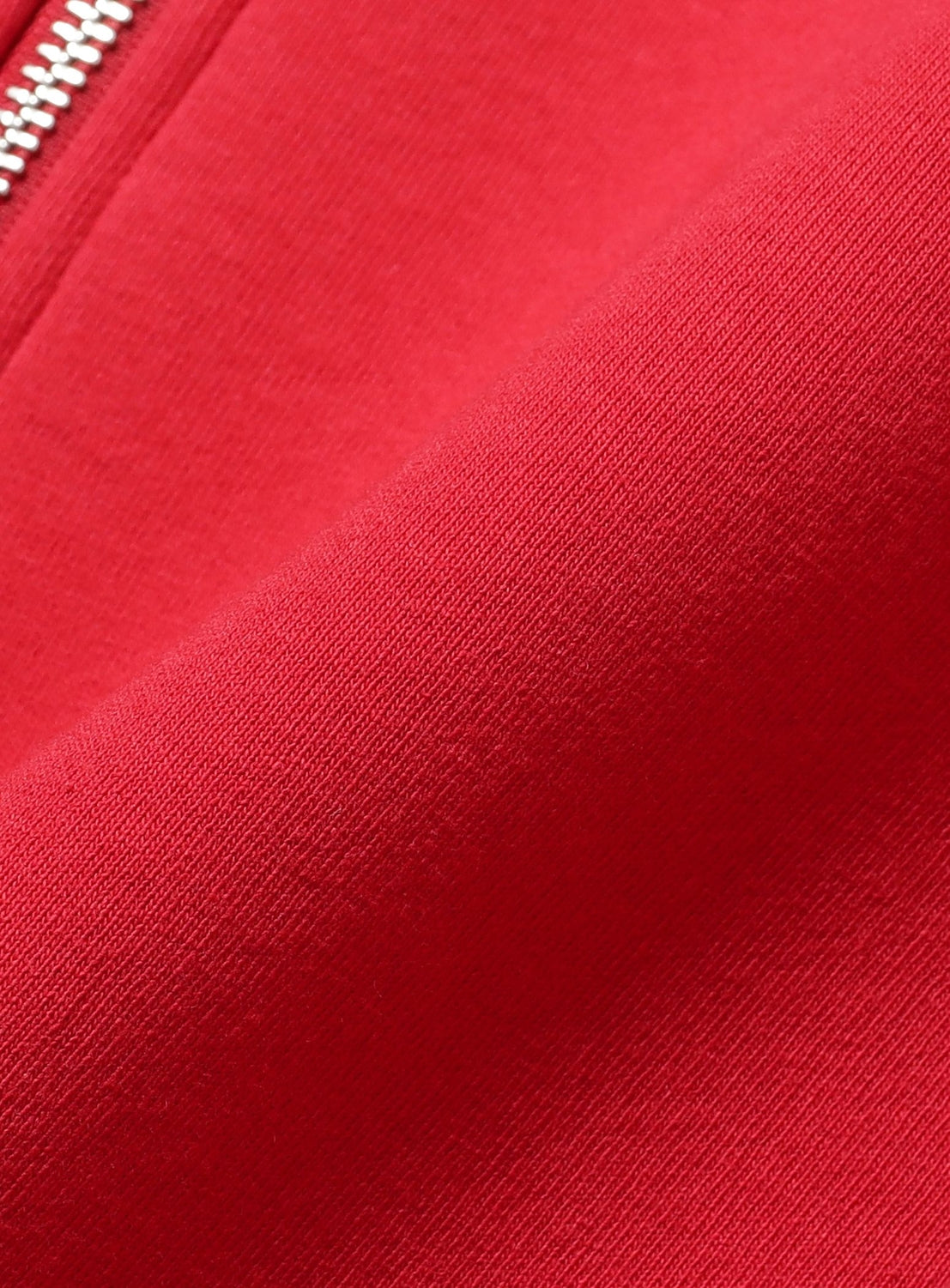 Full-Face Wide Short Fit Zip-Up Hoodie