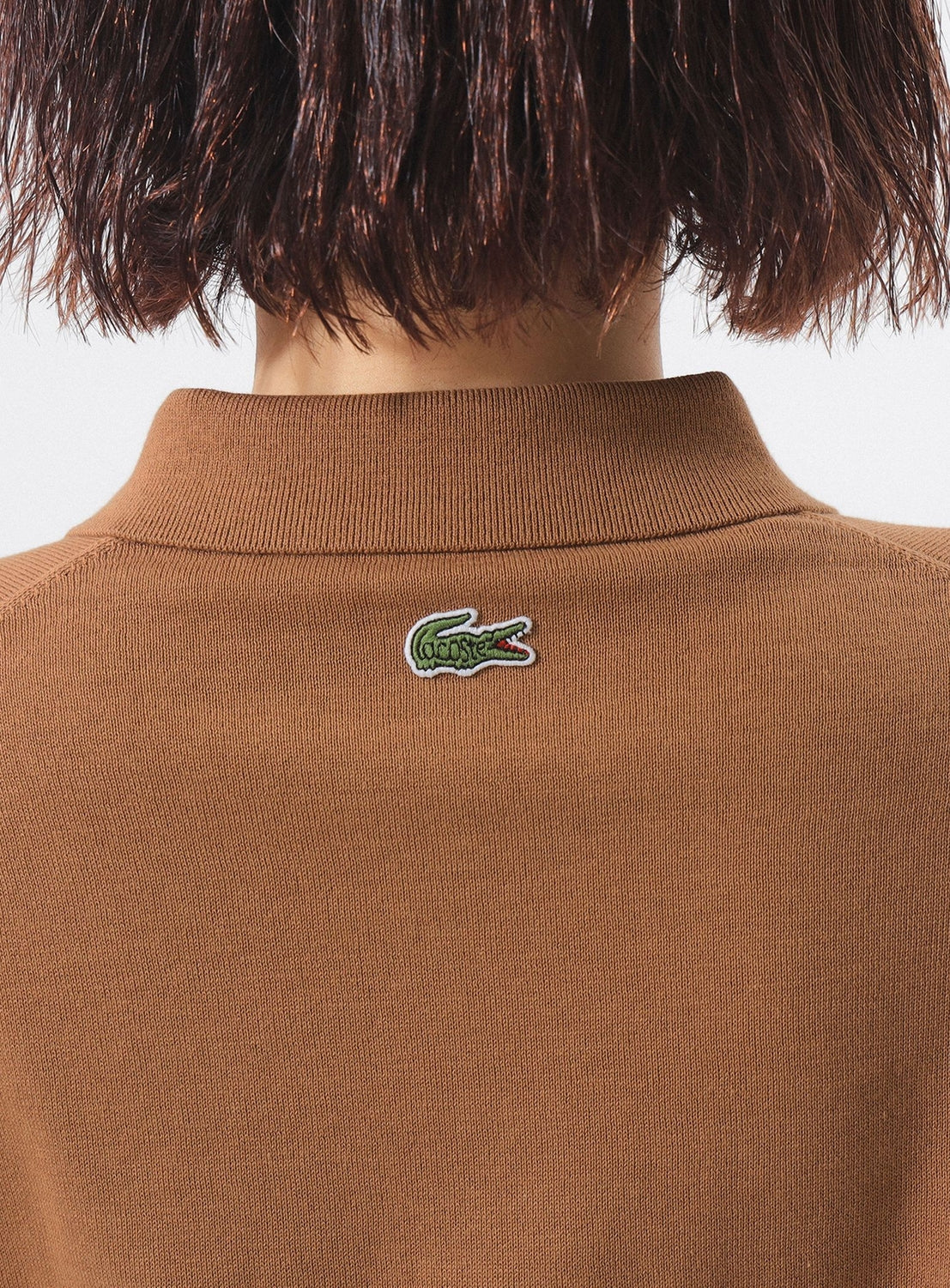 [Exclusive] LACOSTE x BEAMS BOY Polo Cardigan
