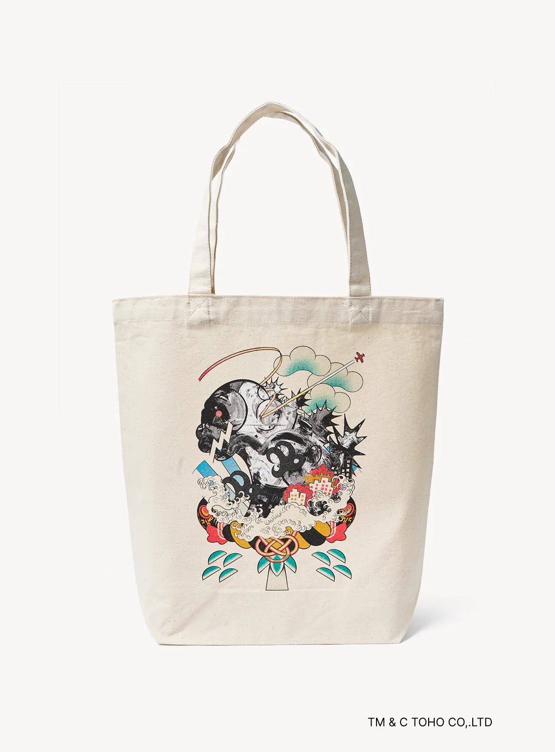 GODZILLA THE ART Okawa Tote