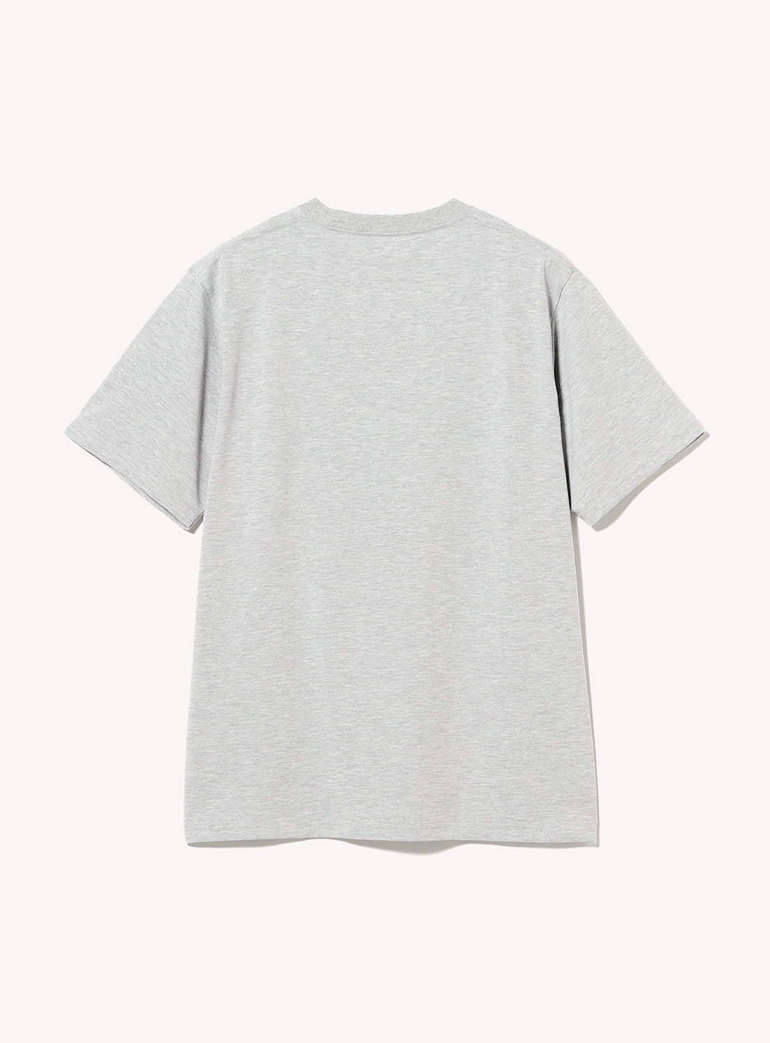 Gray t-shirt on a white background