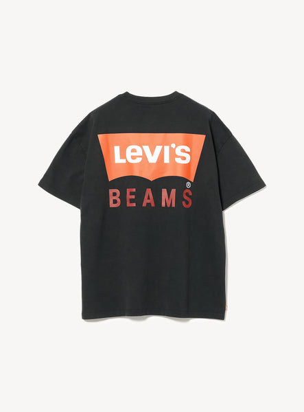 Levi’s USA製 Tシャツ 染み込みプリント Lサイズ Levi's - 90s USA製 ☆ リーバイス アート プリント 半袖 T