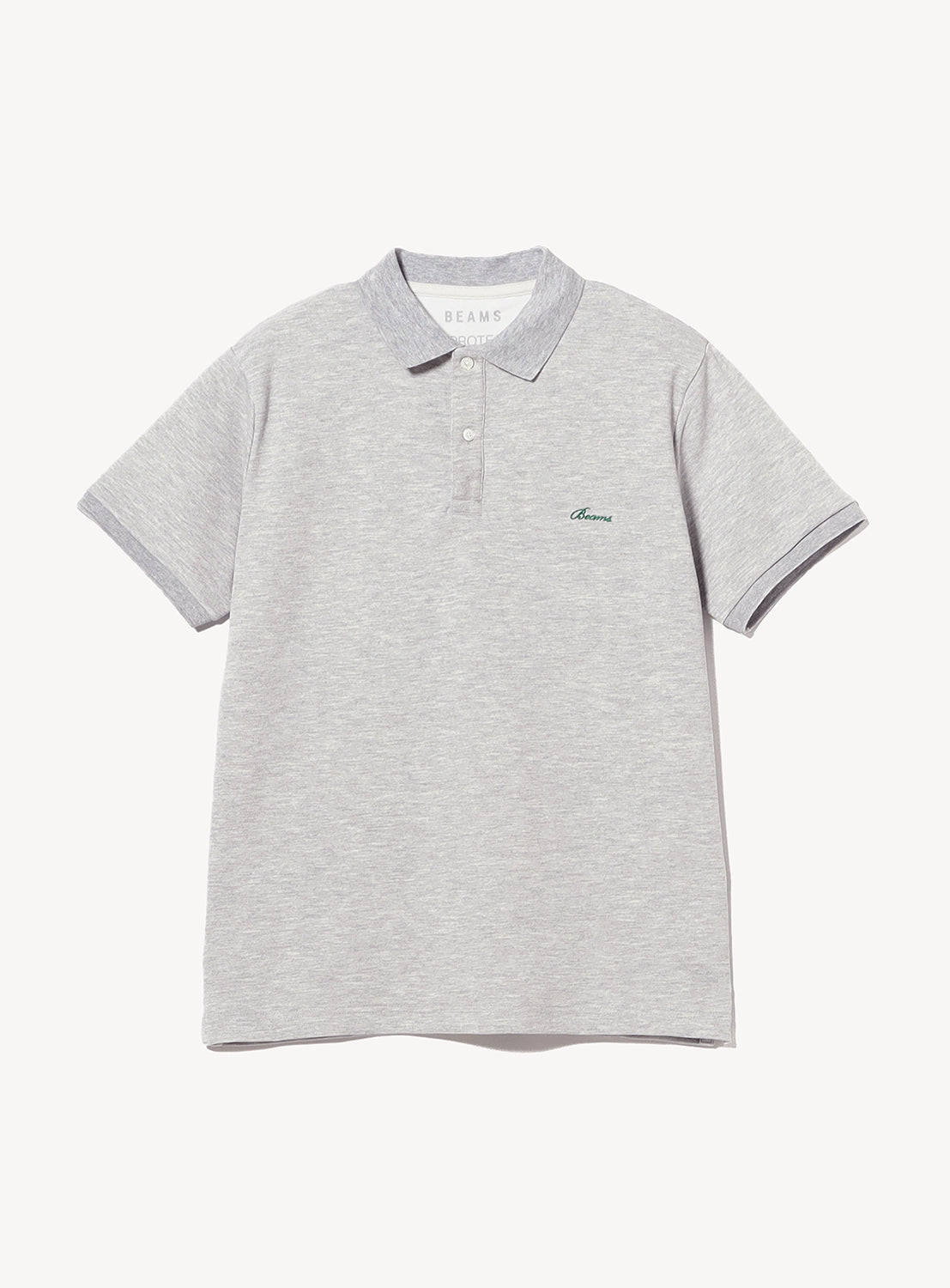 BEAMS Logo Basic Fit Polo Shirt