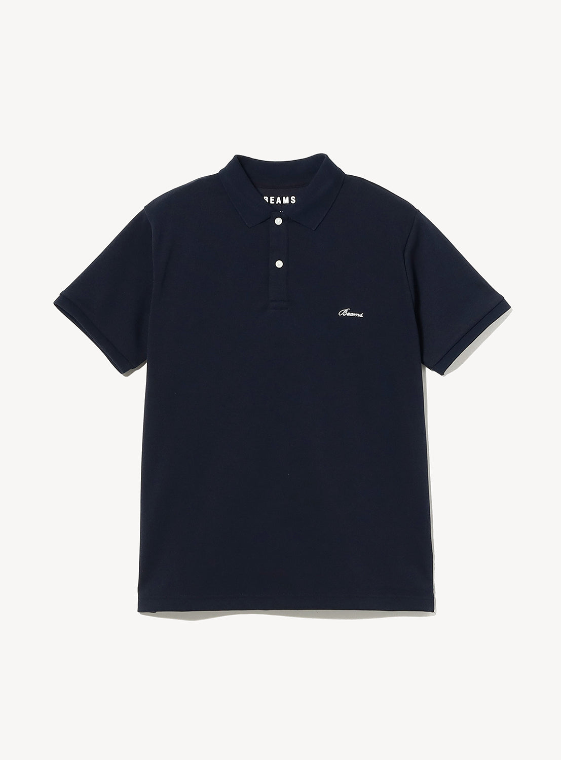 BEAMS Logo Basic Fit Polo Shirt