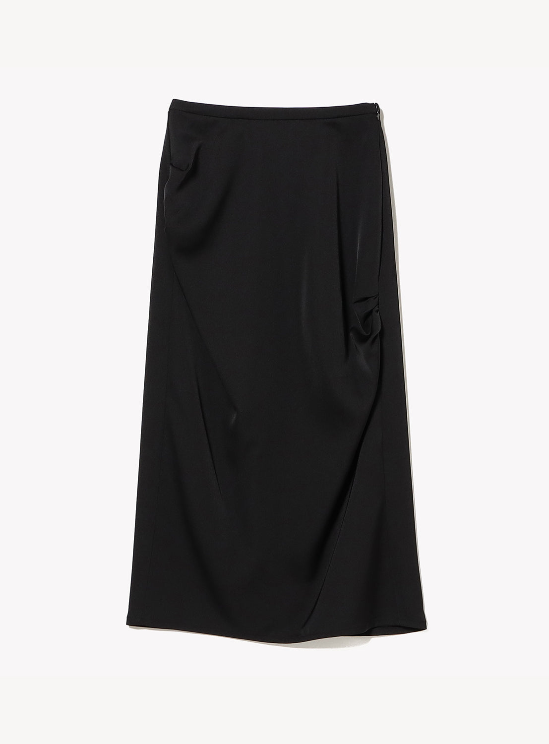 Satin Drape Skirt