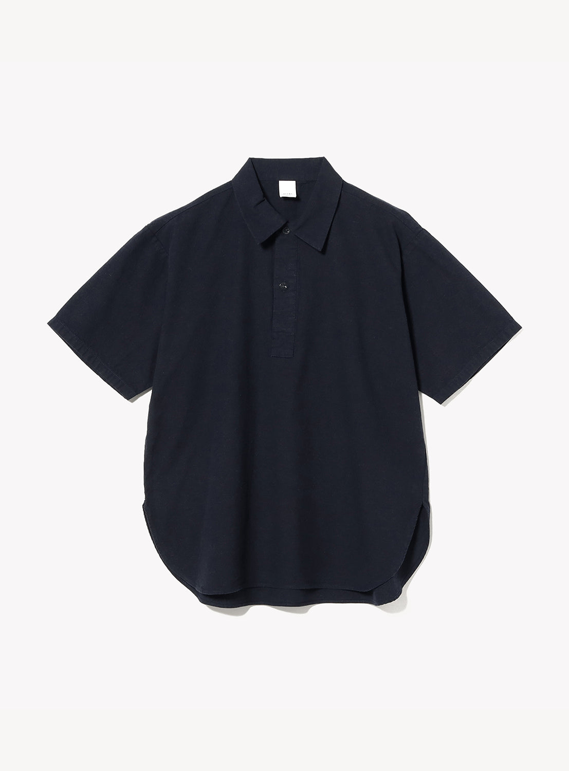 Military-Inspired Wide Fit Pullover Shirt