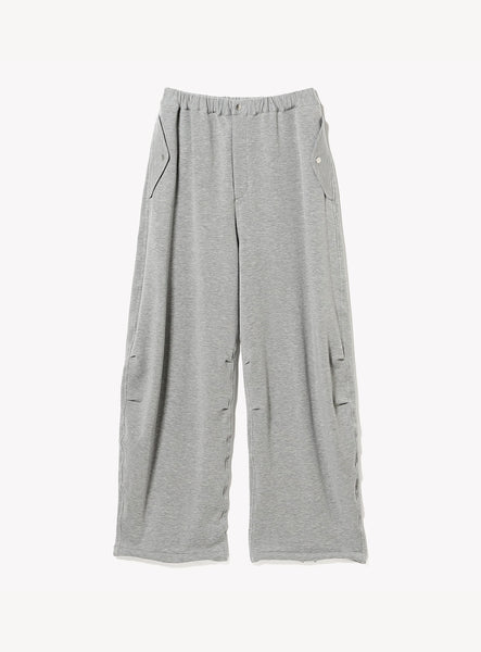 Monica Tencel Cashmere Tuck Wide-Leg Sweatpants