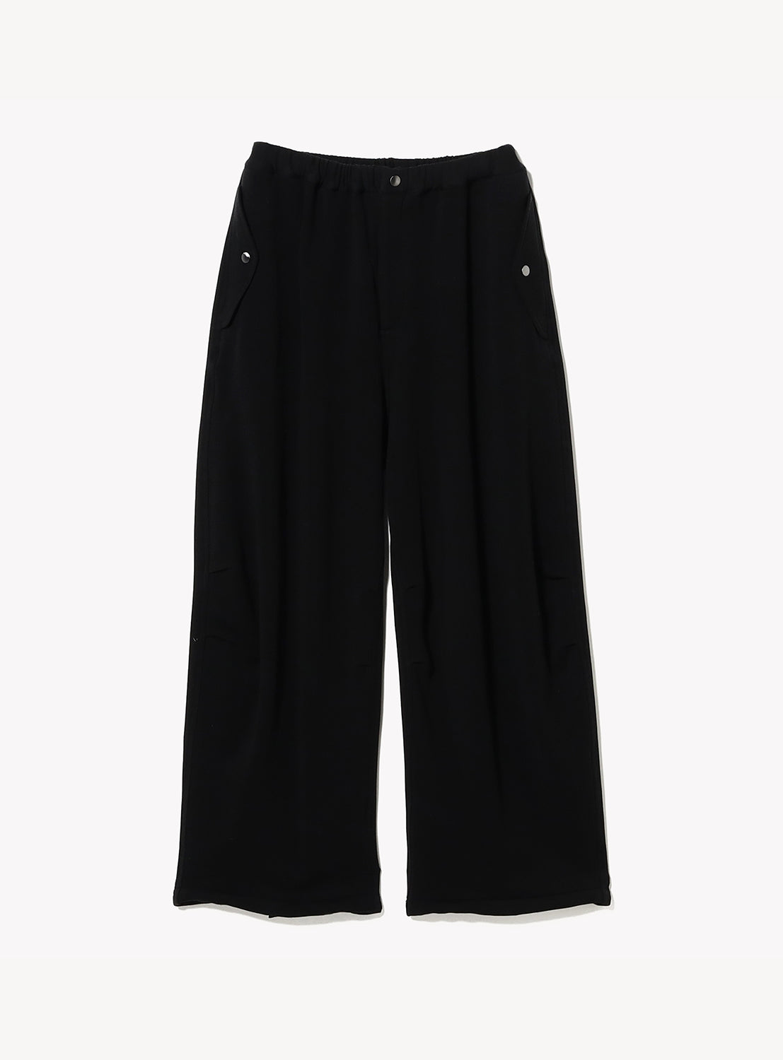 Monica Tencel Cashmere Tuck Wide-Leg Sweatpants