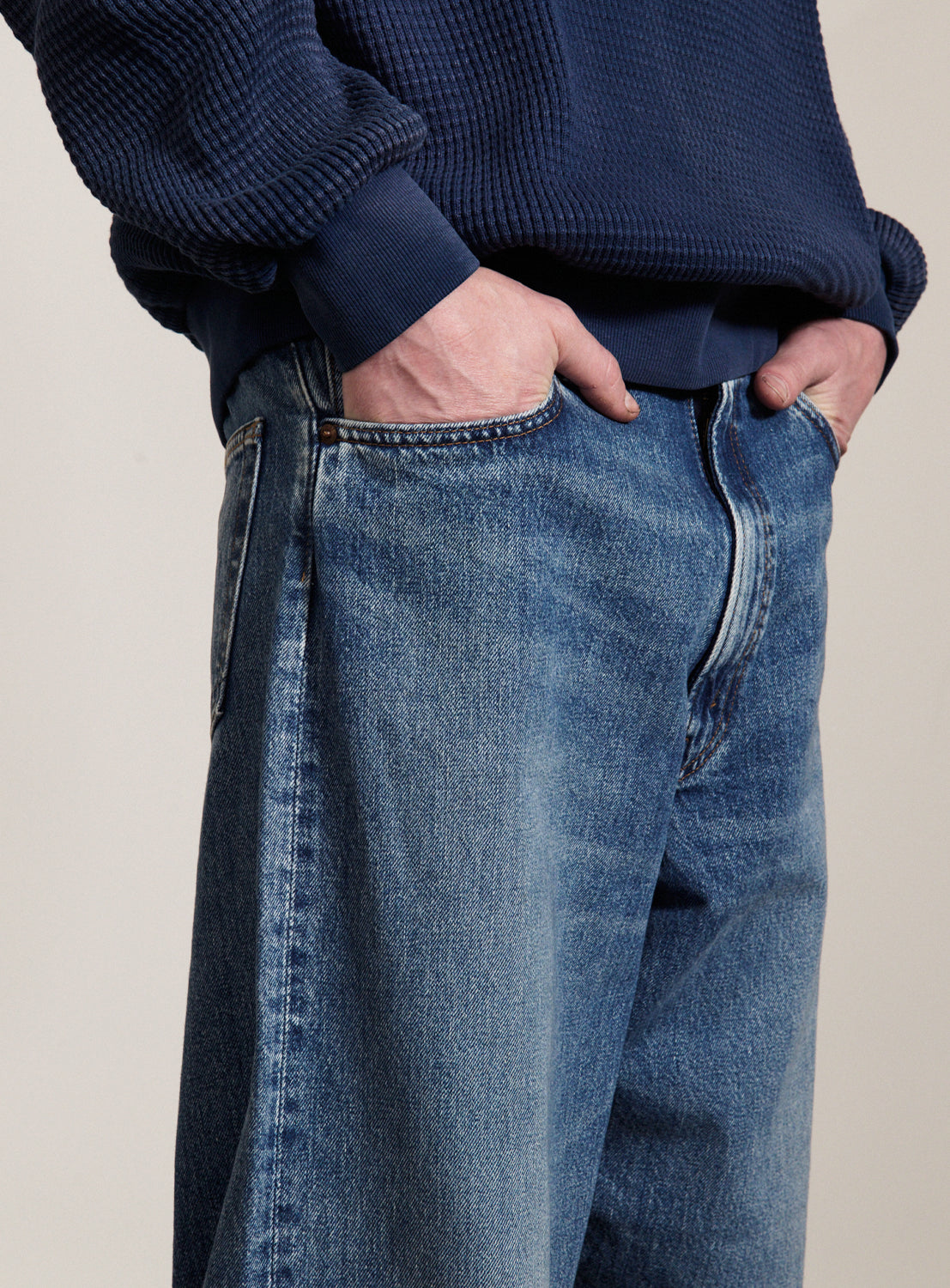 Dads Denim Pants Used