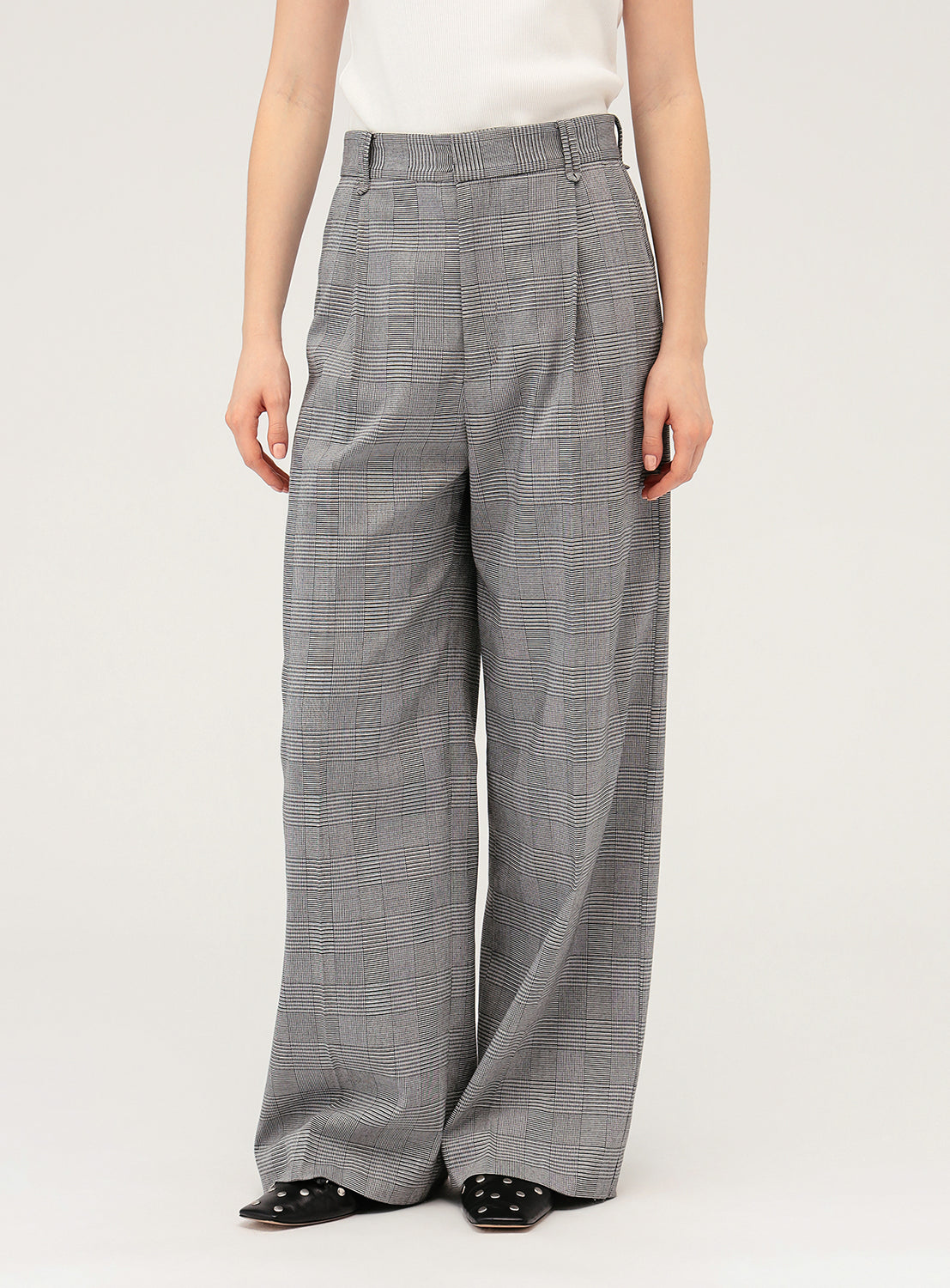 1-Tuck Wide Pants