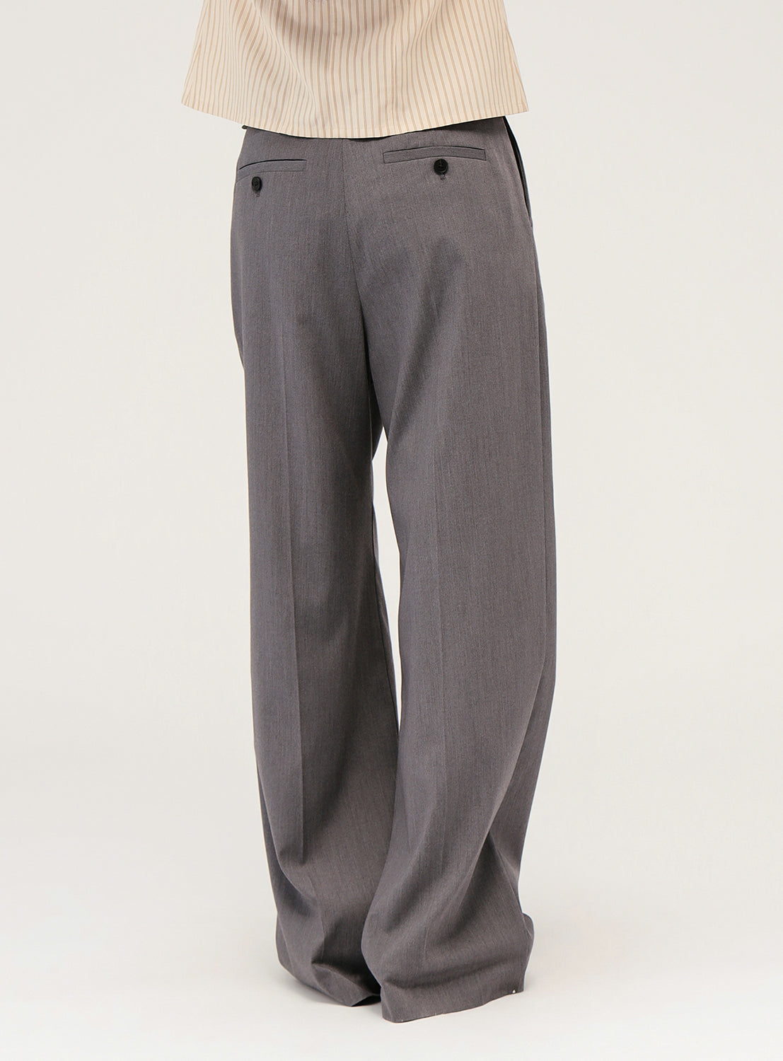 1-Tuck Wide Pants