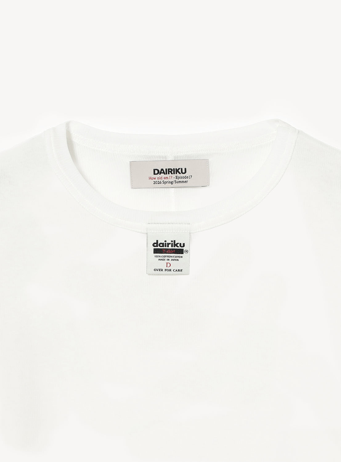 "Daisy" Skelton Rib Tag Tee