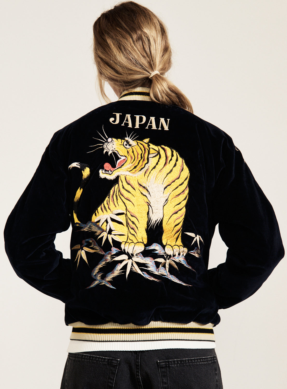 Velveteen Reversible Souvenir Jacket