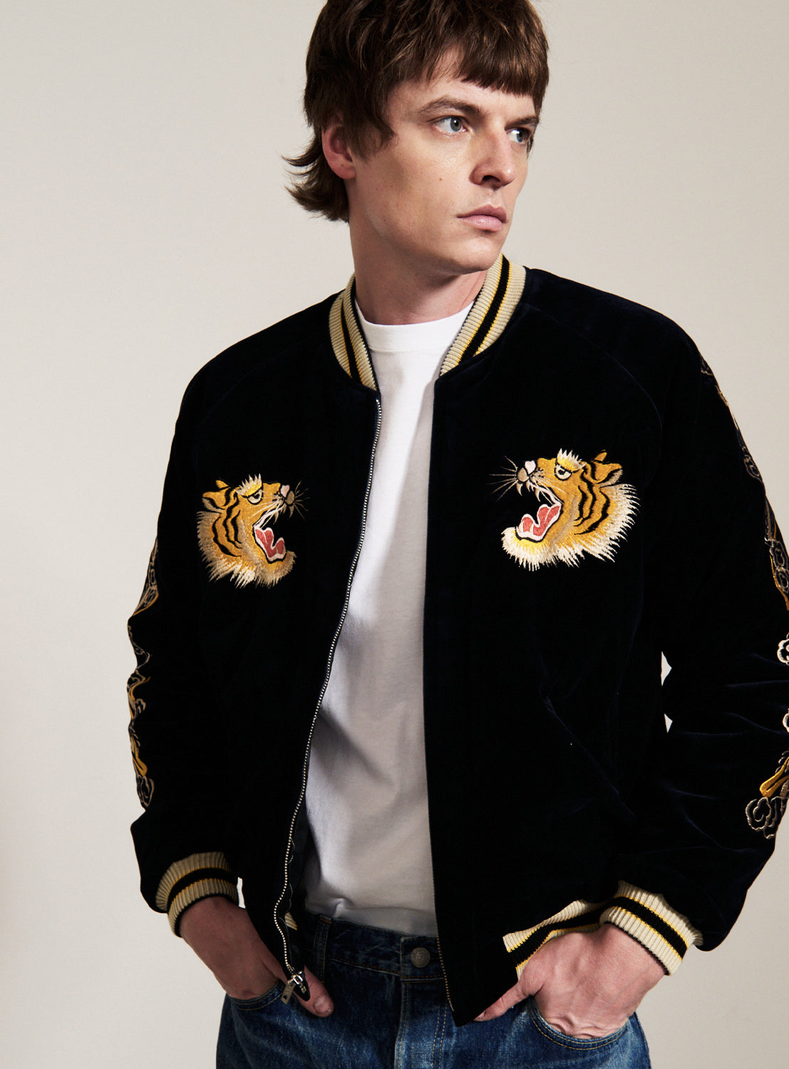 Velveteen Reversible Souvenir Jacket