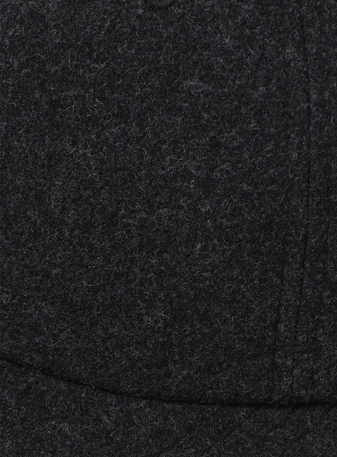 "the A" Wool Flannel Cap